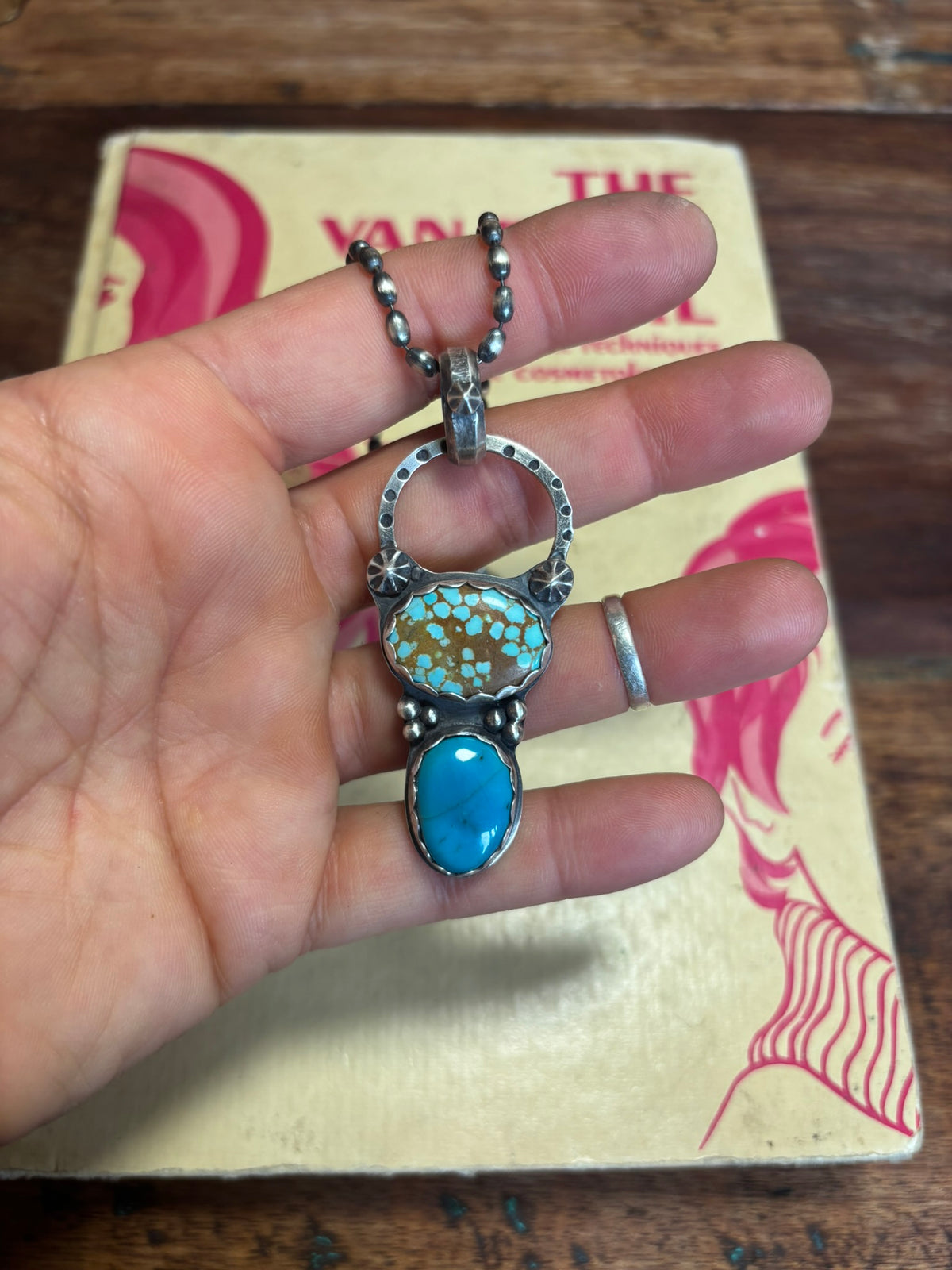 big shot double drop pendant